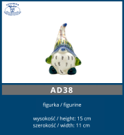 Ceramika-Galia-AD38-gnome-figurine