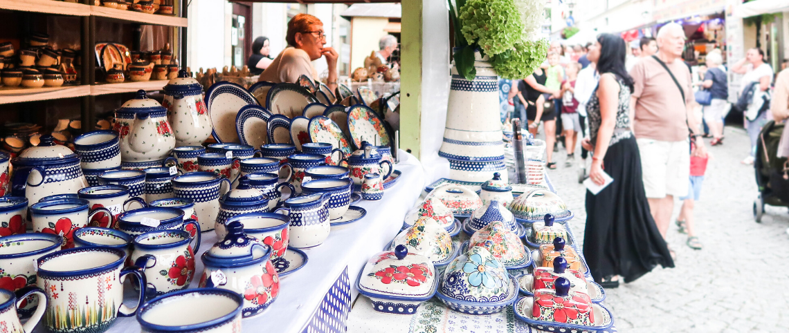Boleslawiec Pottery Festival Ceramika Galia