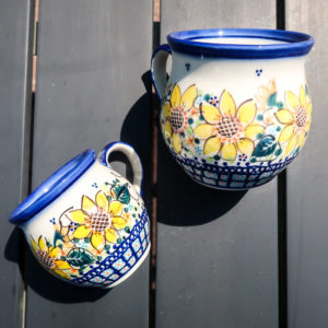 Polish Pottery Galia Ceramika A-SN - sunflower